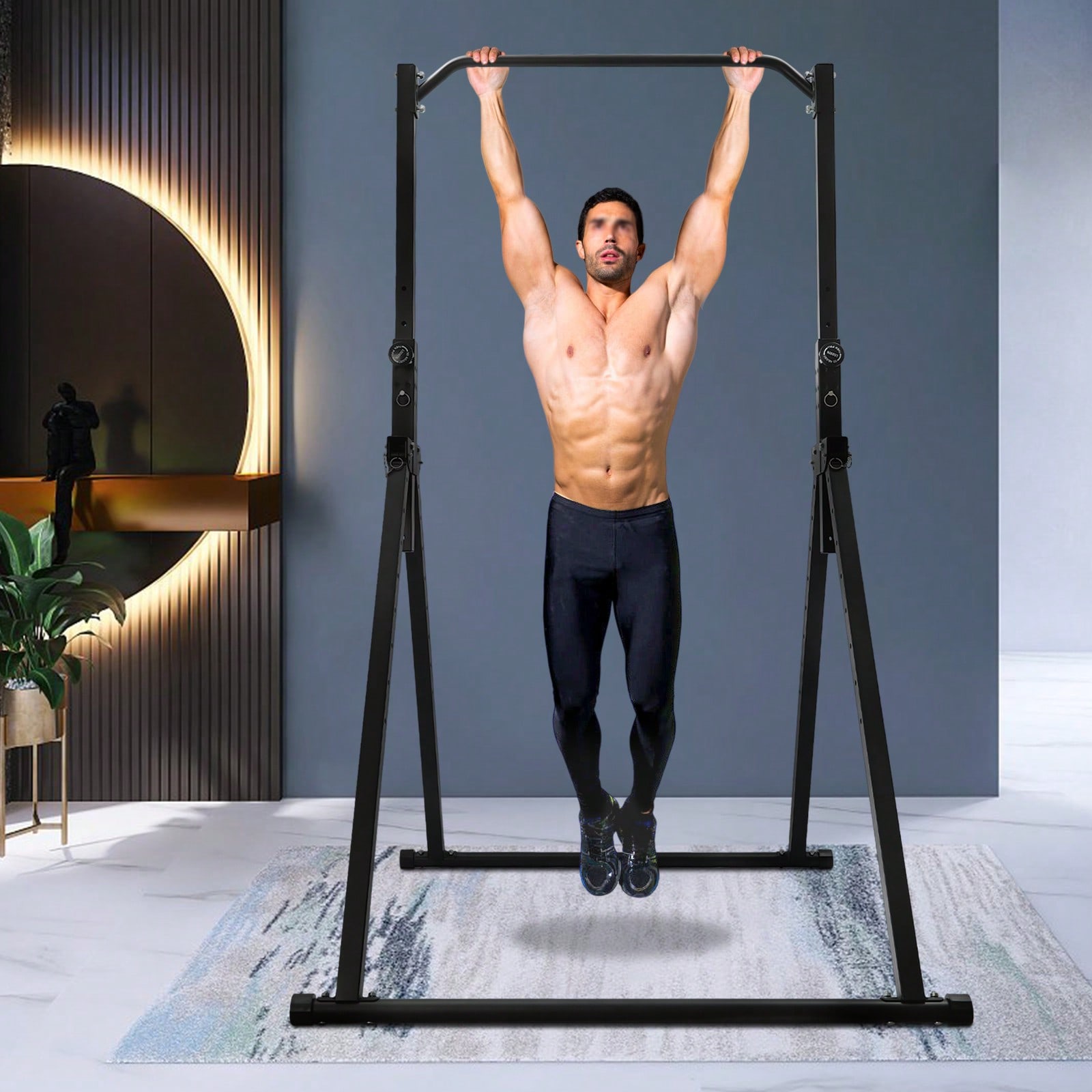 Pull Up Bar - Triangular Pull Up Station Pull Up