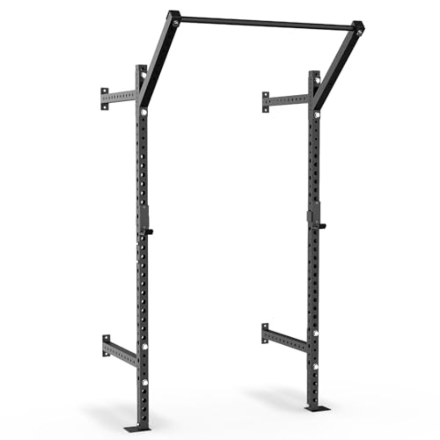 Pull Up Bar - Wall Mounted Squat Rack for home
