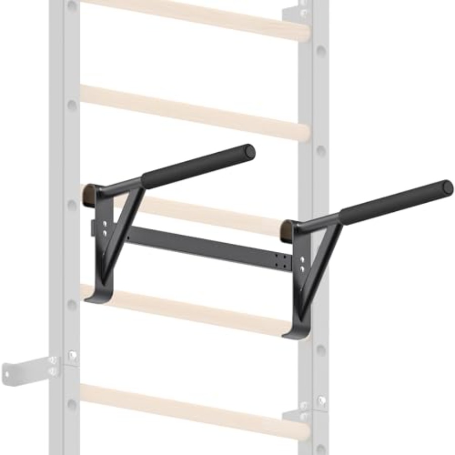 Pull Up Bar - Wall Mounted Gymnastic Stall Bar 2x2