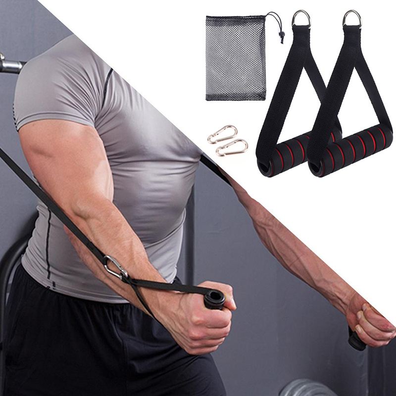 Gymnastic Ring - 【F】Heavy Duty Cable Machine Handle With