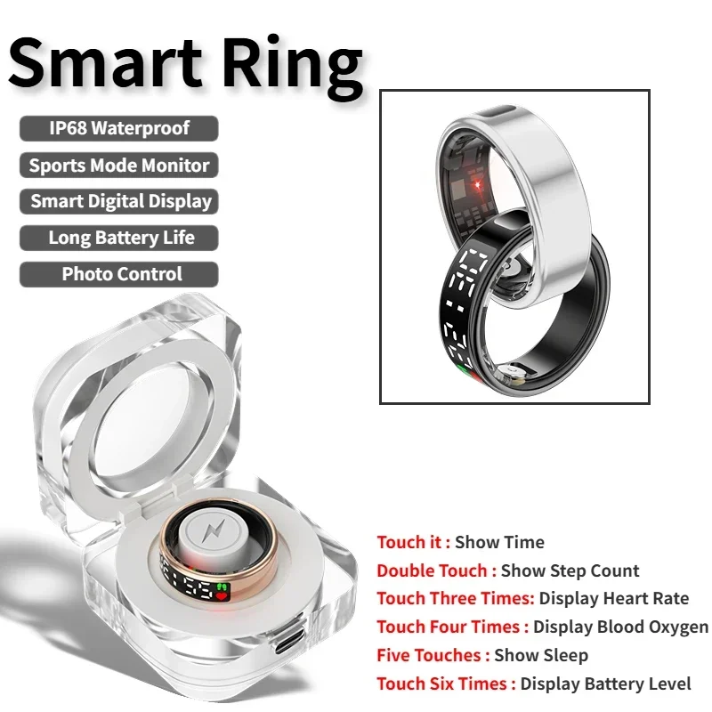 Gymnastic Ring - SR08 Smart Ring For Men Women