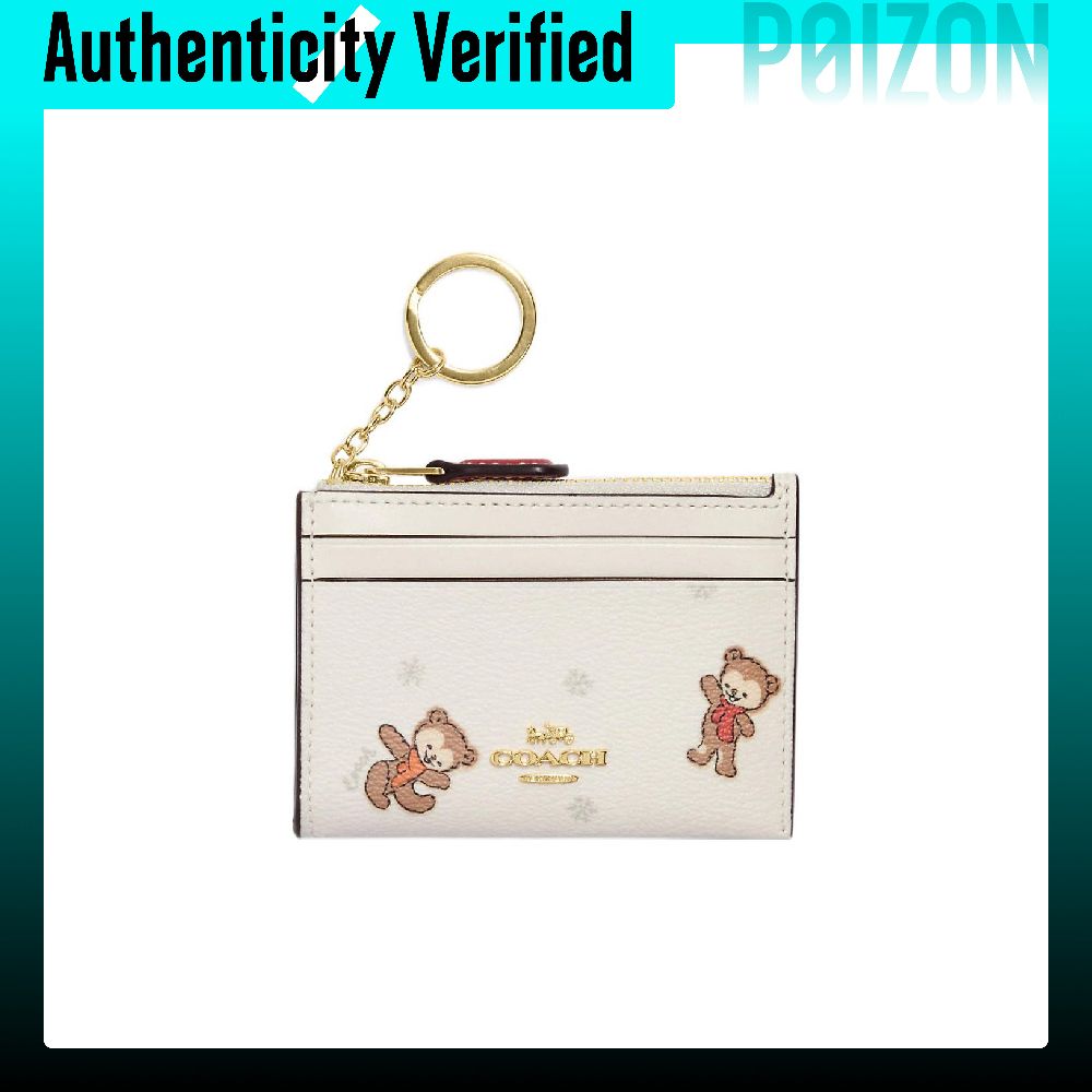 Chalk Bag - COACH Skinny Id Case Coated Canvas
