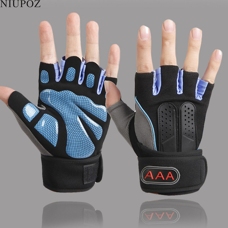 Weightlifting Gloves - Half Finger Guantes Protective Sports Gloves