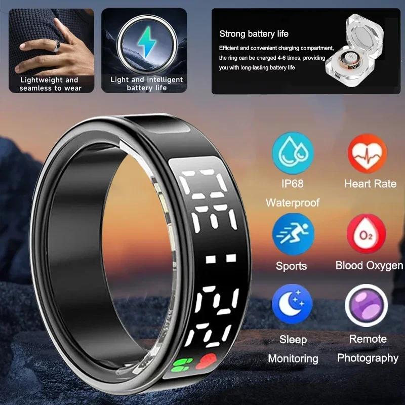Gymnastic Ring - Smart Ring For Men Women Heart