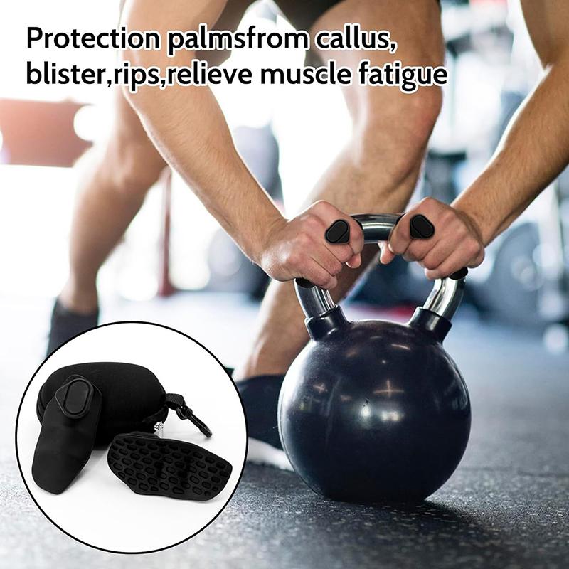 Weightlifting Gloves - 2Pcs Gym Grips Anti-Slip Grip Weightlifting