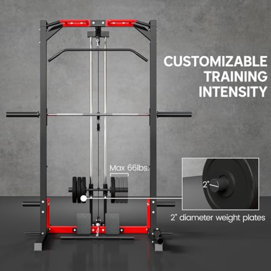 Power Cage Smith Machine Multi - Pull Up Bar review and price