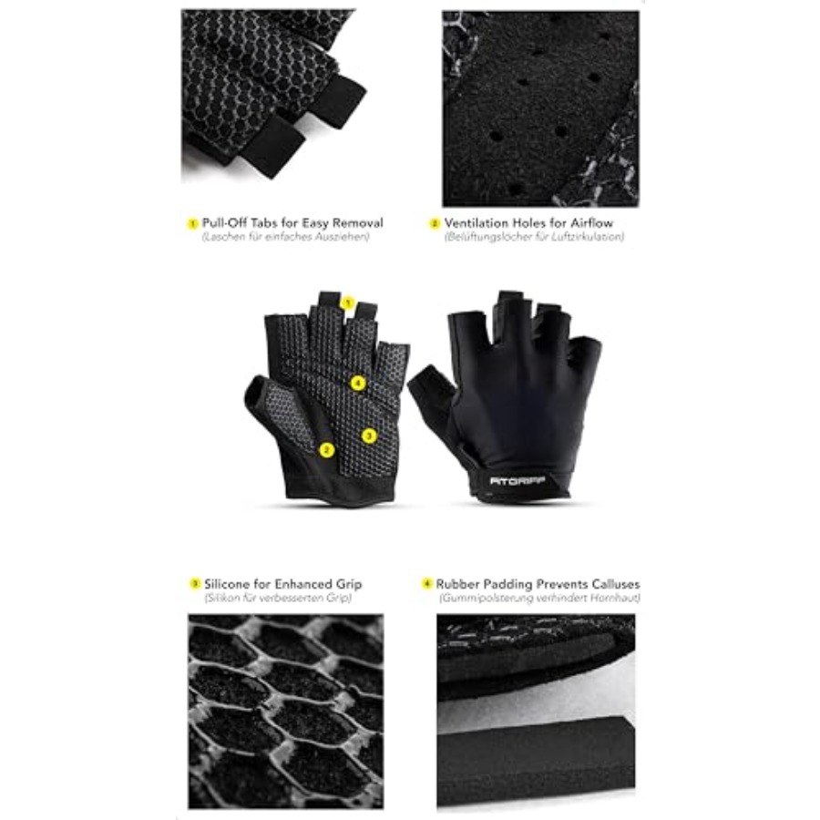 ® Workout Gloves Padded for Me - Weightlifting Gloves review and price