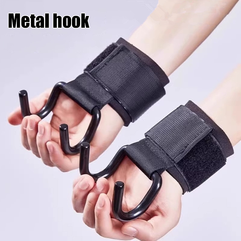 【F】2Pcs Weight Lifting Hooks H - Weightlifting Gloves review and price