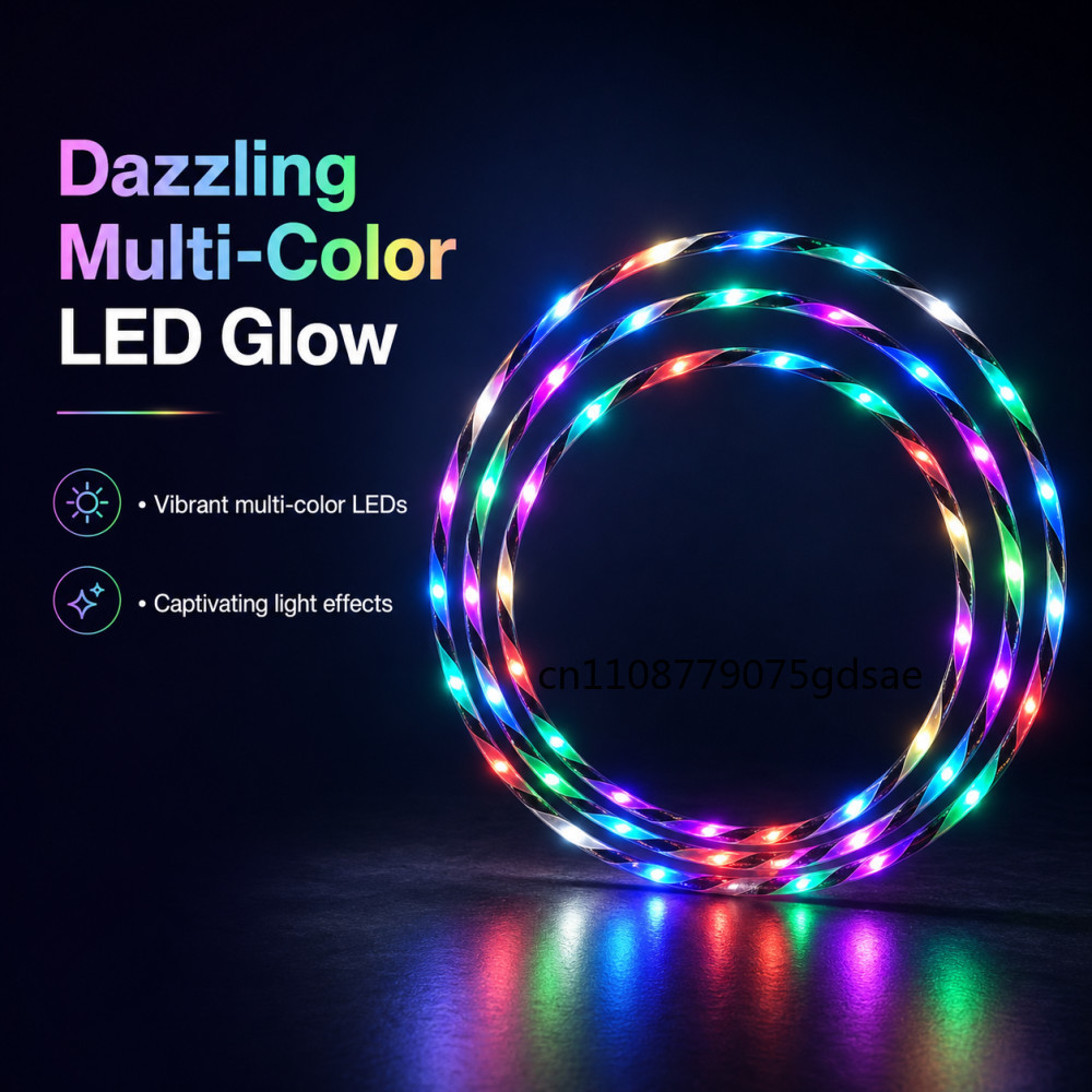 60-90cm LED Glow Sport Hoop fo - Gymnastic Ring review and price