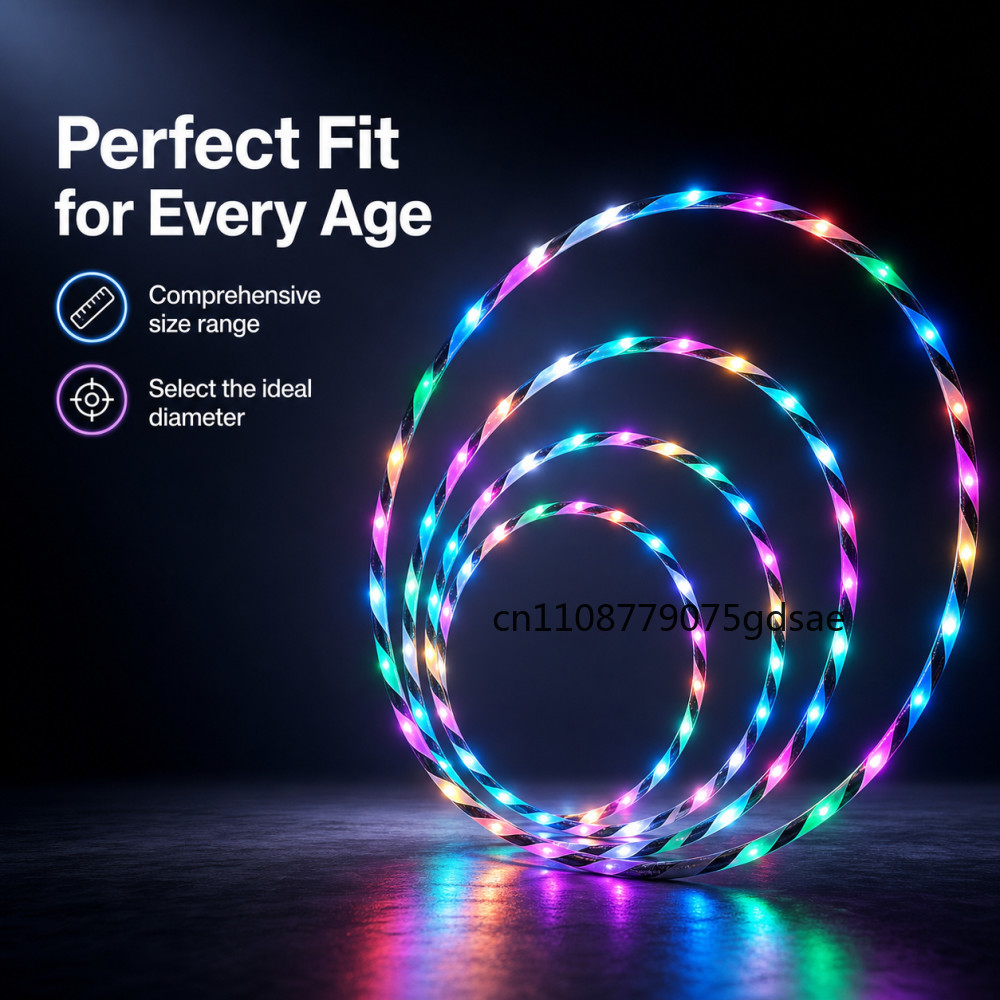 60-90cm LED Glow Sport Hoop fo - Gymnastic Ring review and price