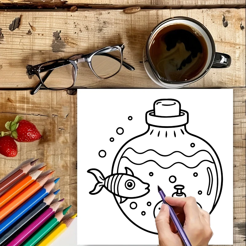 Coloring Book Magic Jar for Ad - Chalk Bag review and price