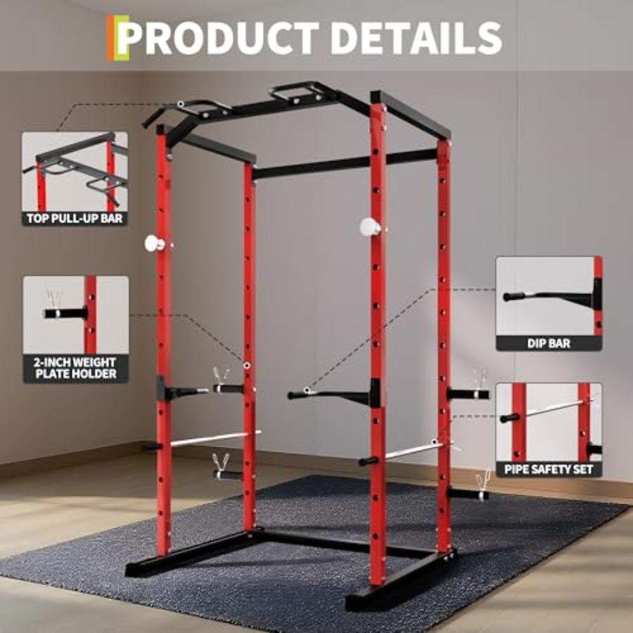 Heavy-Duty Power Cage with Pul - Pull Up Bar review and price