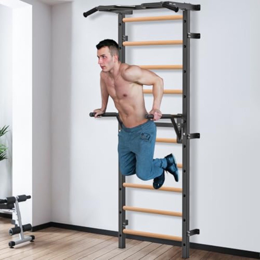 Wall Mounted Gymnastic Stall B - Pull Up Bar review and price