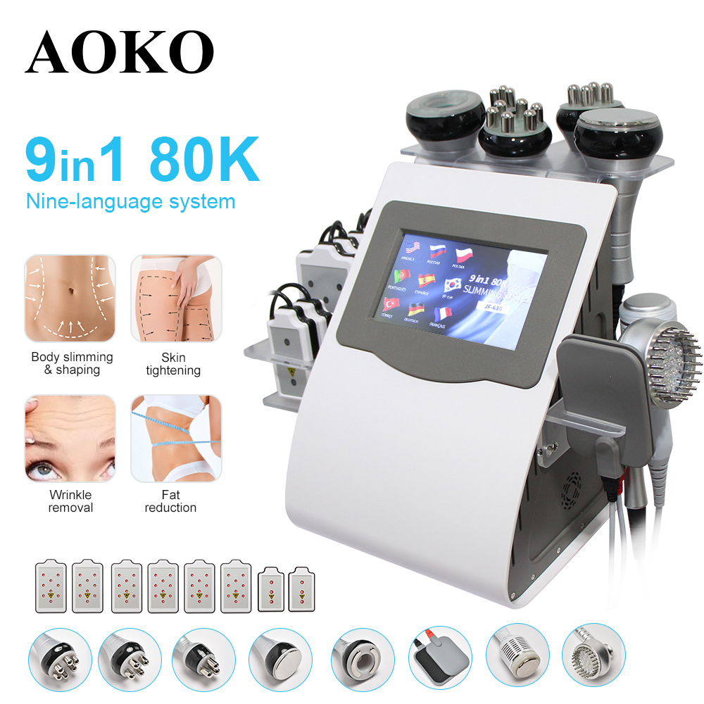 AOKO 9 in 1 Tool 80K Cavitatio - Crossfit Machine review and price