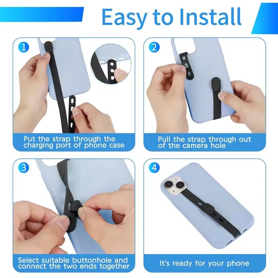 Portable Silicone Phone Strap  - Wrist Wraps review and price