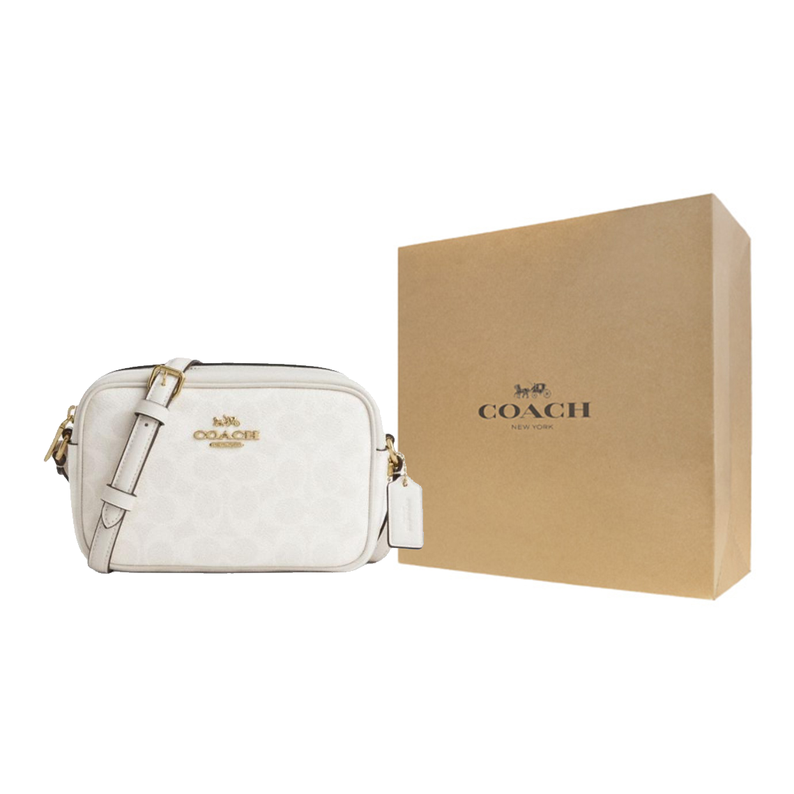 COACH Jamie Artificial Leather - Chalk Bag review and price