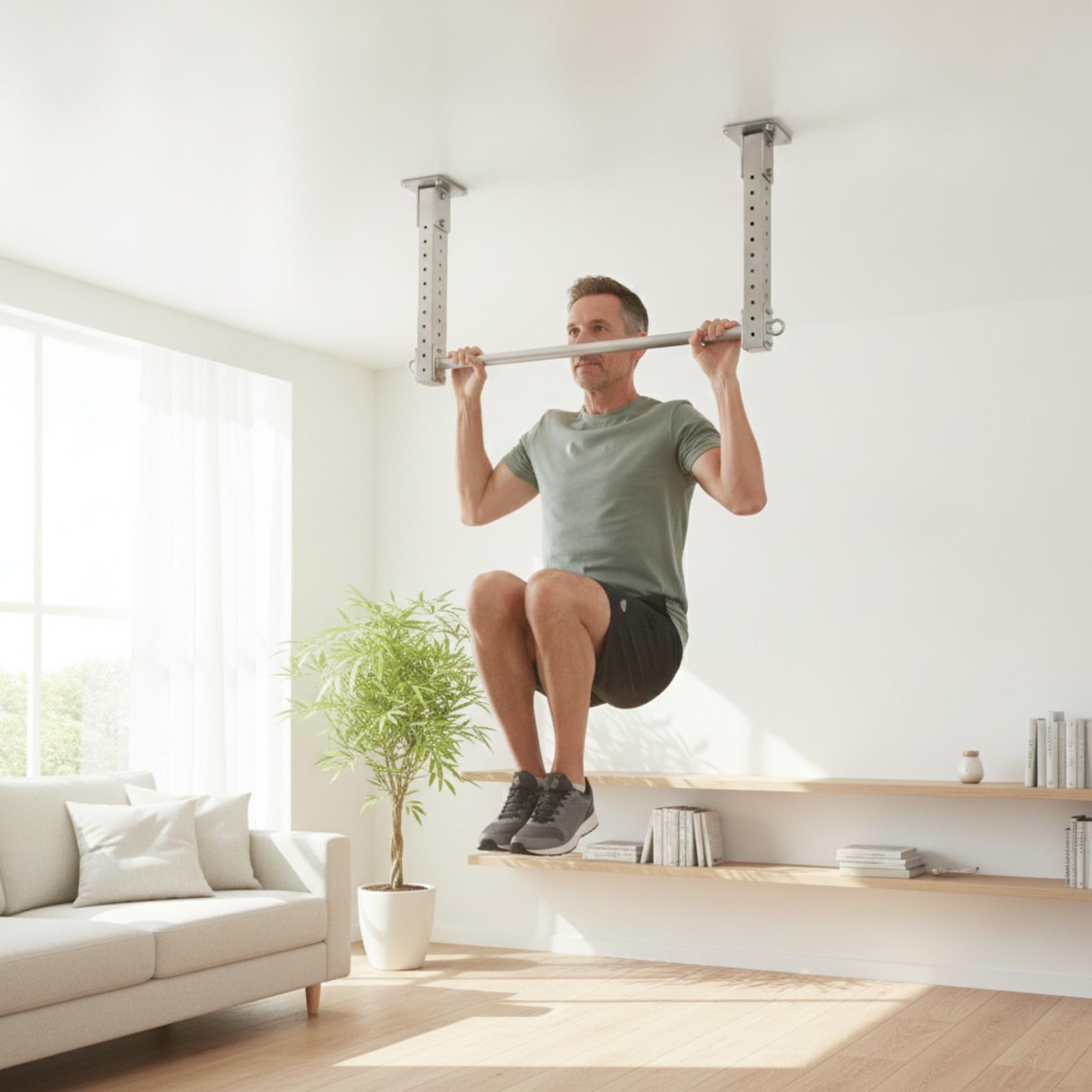 Heavy Duty Adjustable Ceiling  - Pull Up Bar review and price