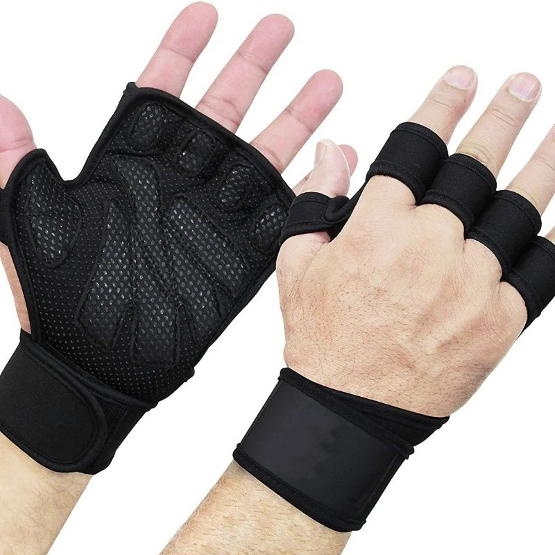Men Women Half Finger Fitness  - Weightlifting Gloves review and price