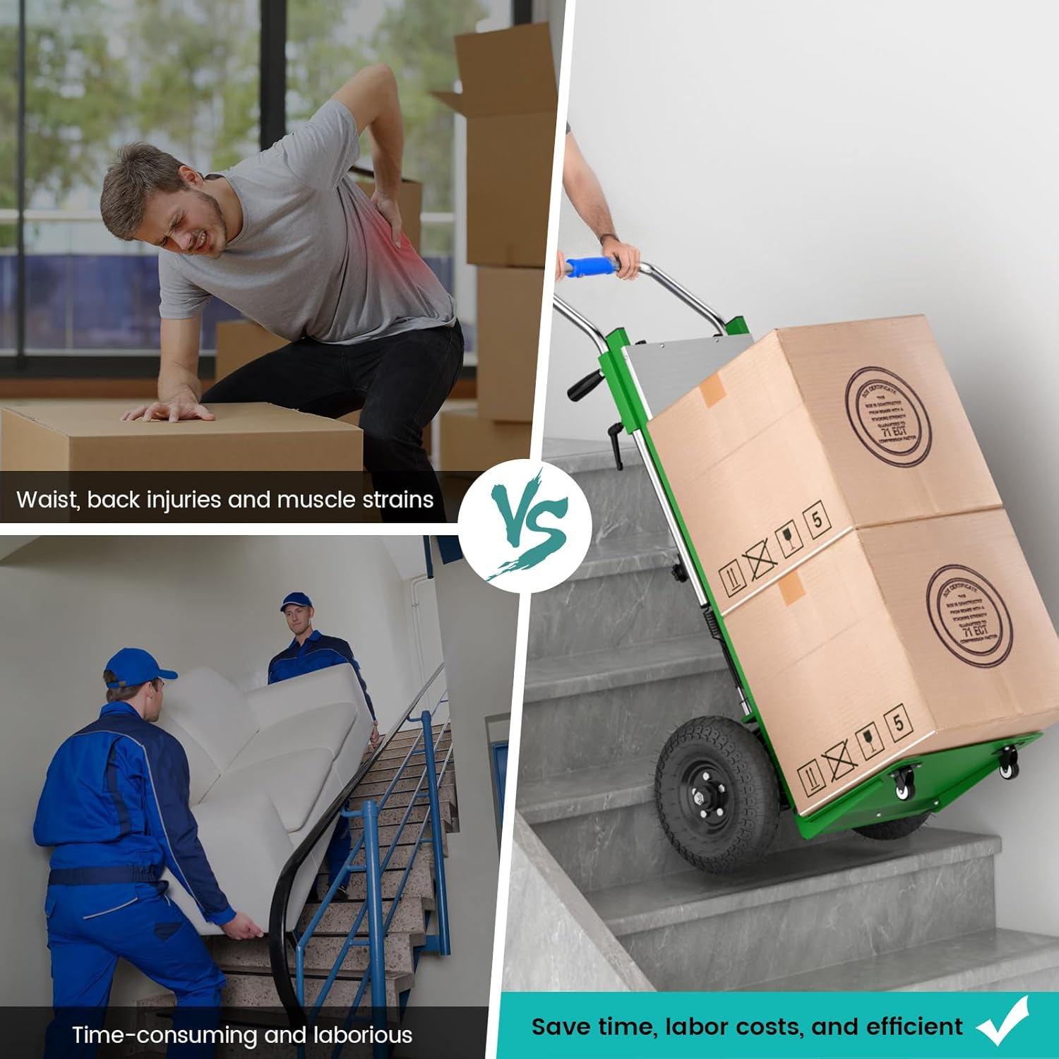 Electric Stair Climbing Dolly  - Rope Climb review and price