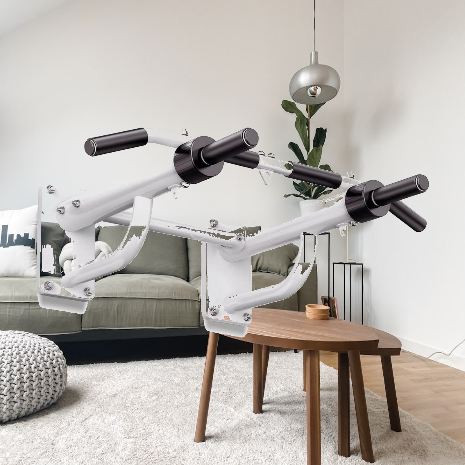 Wall-Mounted Pull-up Bar Long- - Pull Up Bar review and price