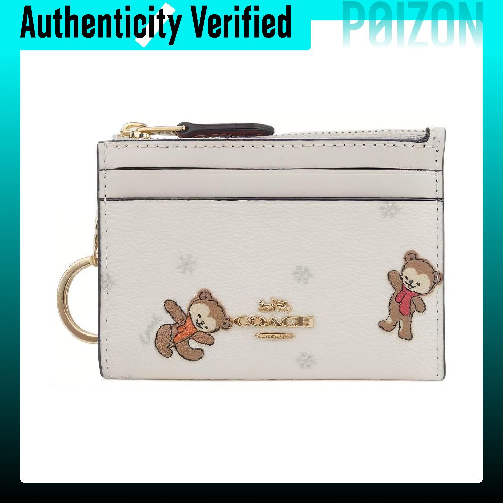 COACH Skinny Id Case Coated Ca - Chalk Bag review and price
