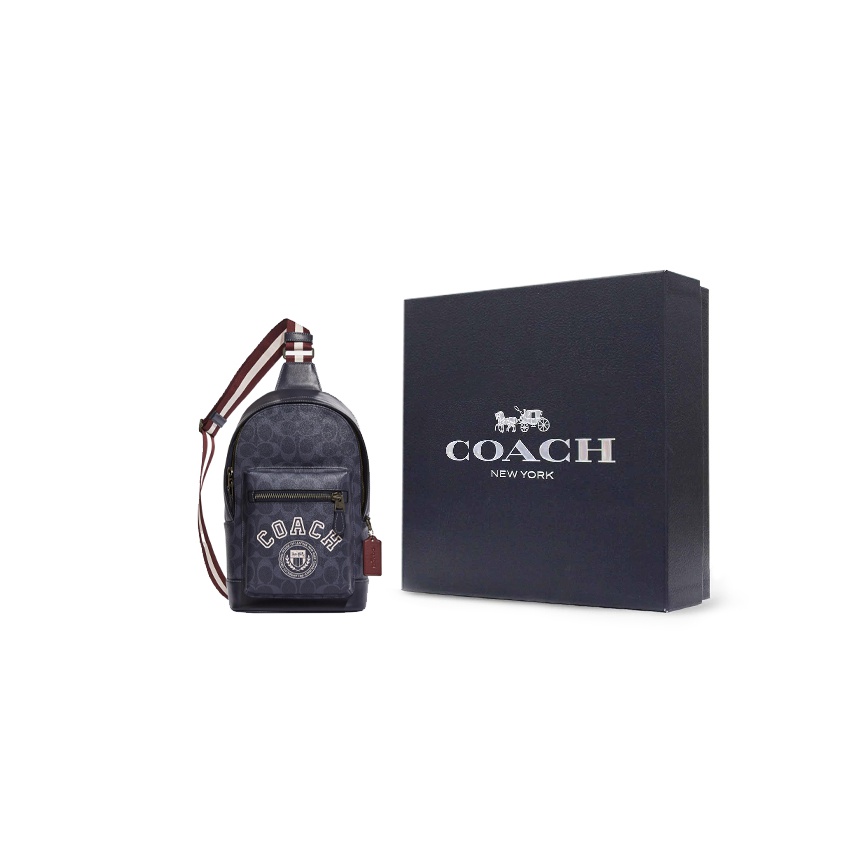 COACH West Coated Canvas With  - Chalk Bag review and price