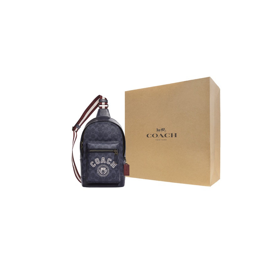 COACH West Coated Canvas With  - Chalk Bag review and price
