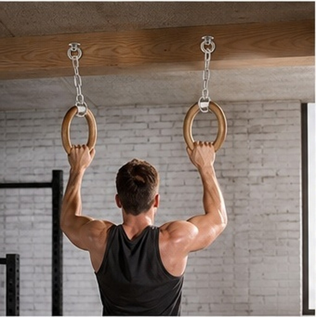 2Pcs Stainless Steel Suspensio - Gymnastic Ring review and price