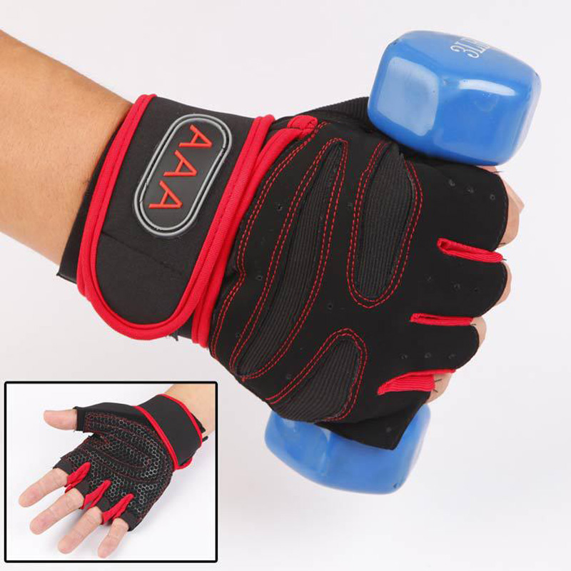 Half Finger Guantes Protective - Weightlifting Gloves review and price