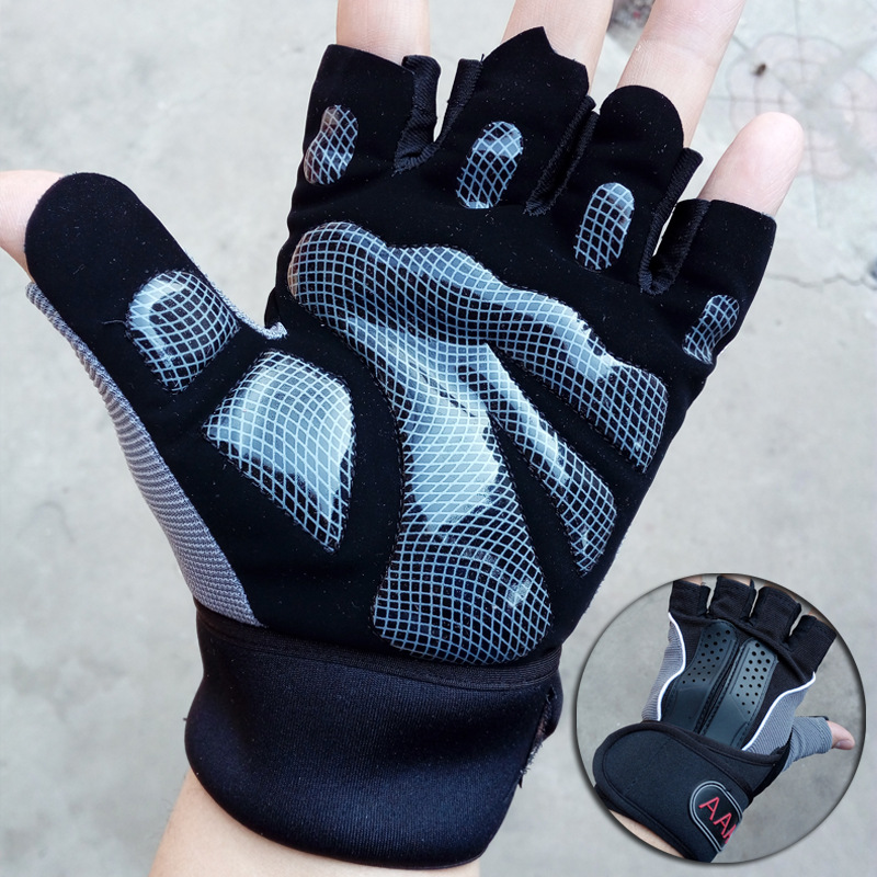Half Finger Guantes Protective - Weightlifting Gloves review and price