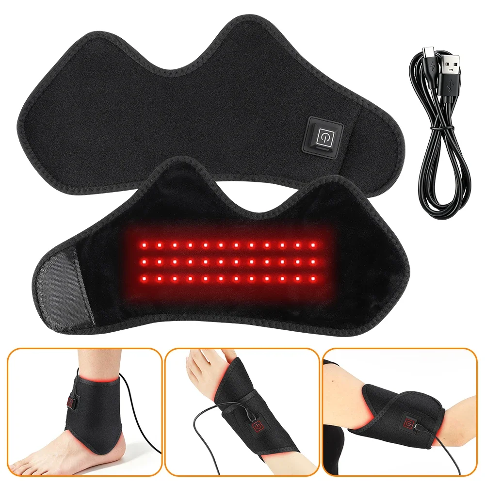 Heating Ankle Wrap with Red Li - Wrist Wraps review and price
