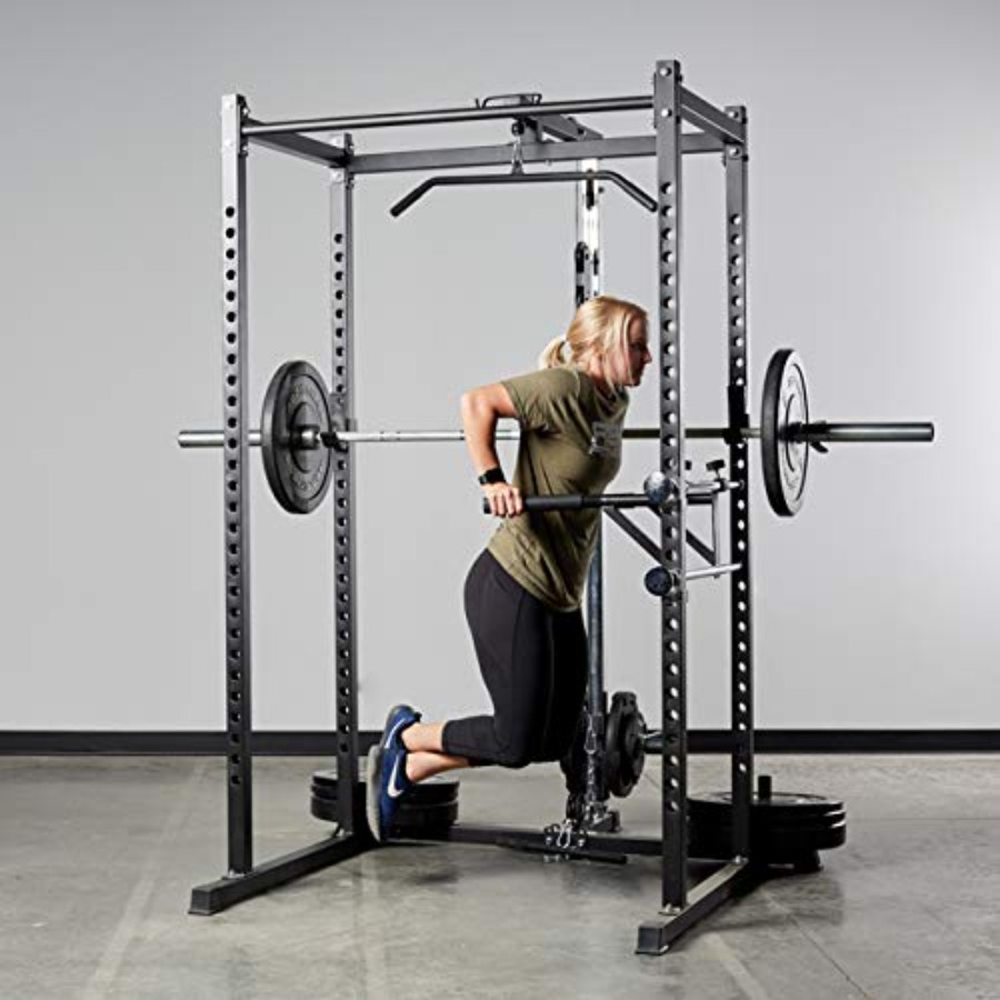 Home gym squat cage for streng - Pull Up Bar review and price